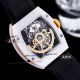 Richard Mille RM 88 Smiley  White Case BLACK Strap Swiss Replica Watch  (8)_th.jpg